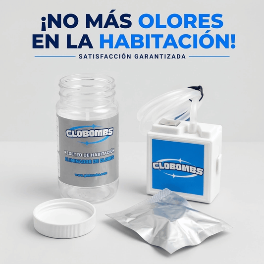 Sistema Definitivo de Eliminación de Olores para Ambientes – Kit Eliminador de Olores Grado Profesional